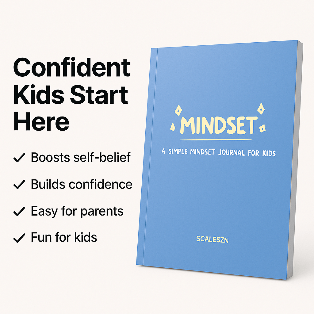 Scaleszn Mindset Journal For Kids