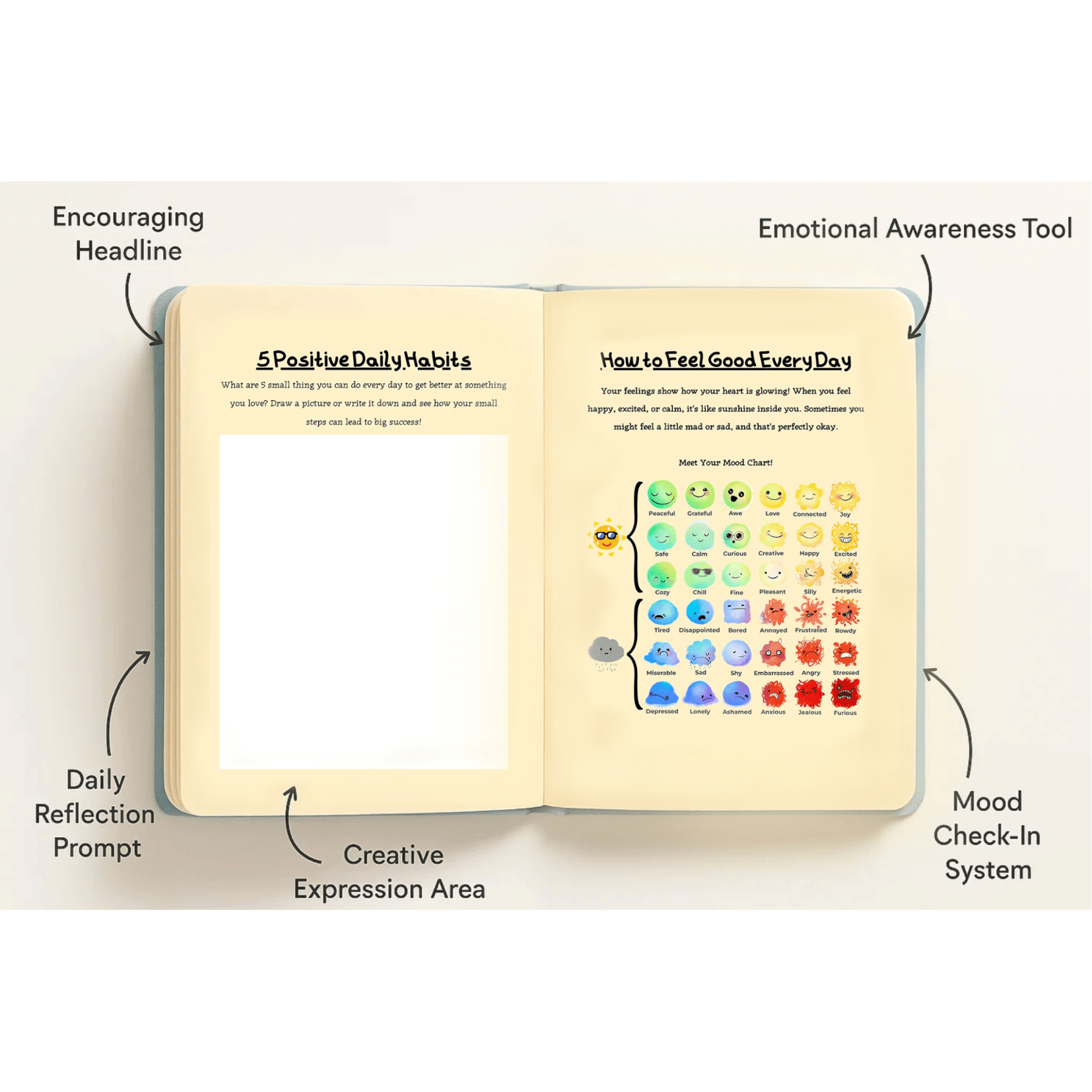 Scaleszn Mindset Journal For Kids
