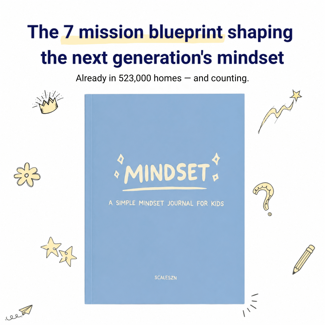 Scaleszn Mindset Journal For Kids